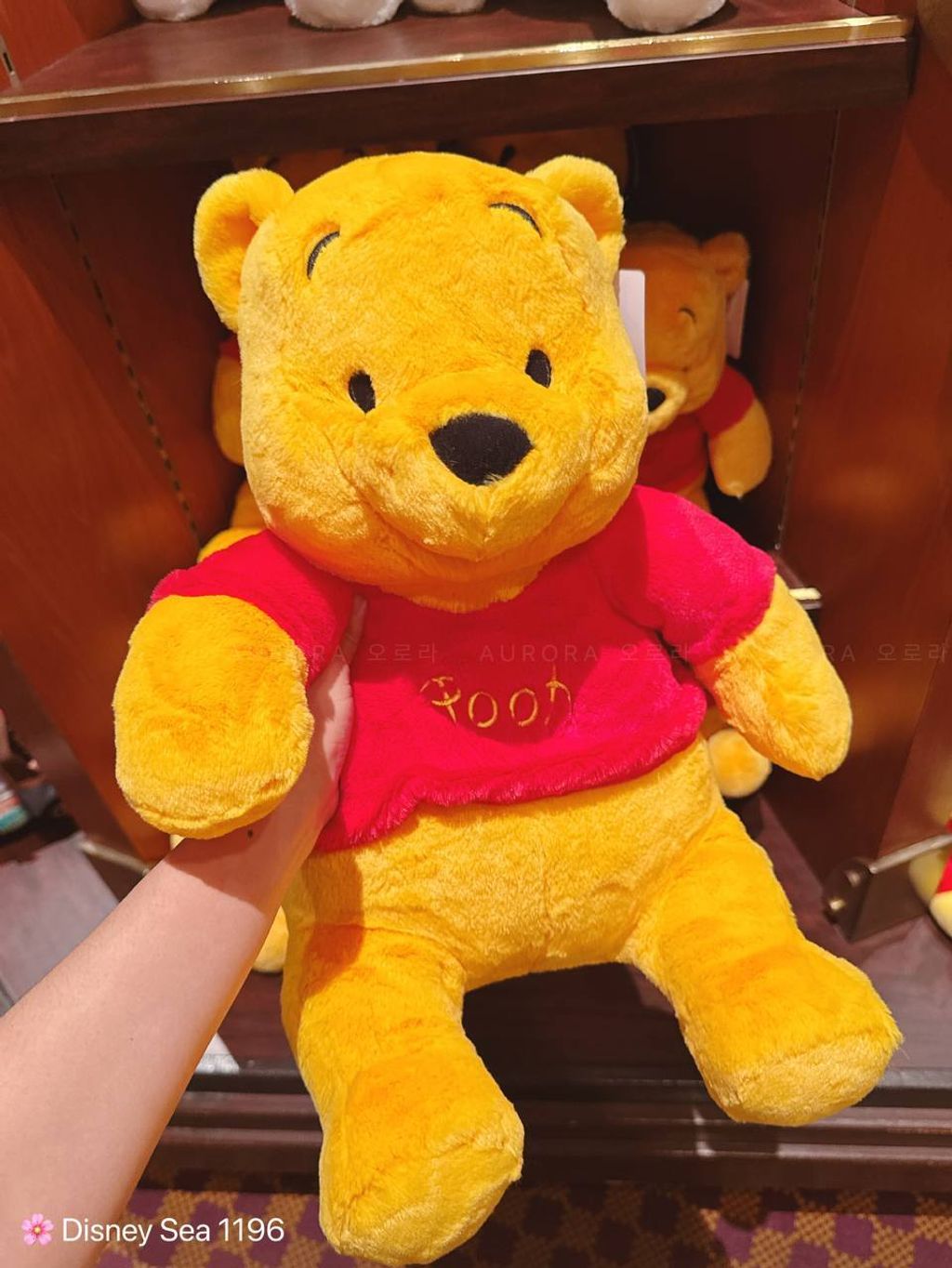 [日本] Disney Sea 1196 | 维尼超柔软公仔 大号