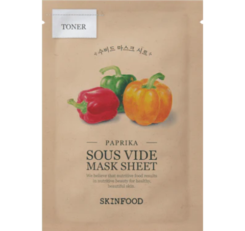 Skinfood - Sous Vide Mask Sheet (Paprika)-Photoroom
