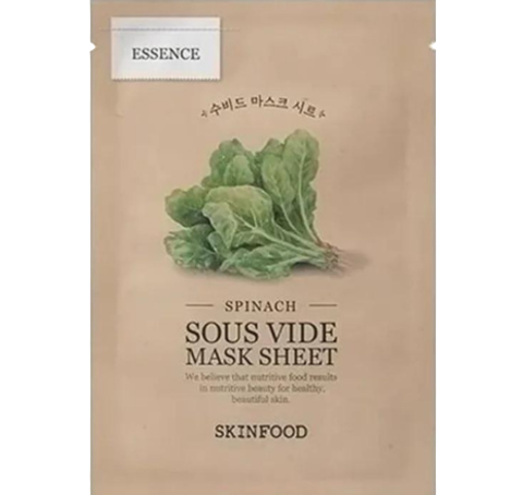 Skinfood - Sous Vide Mask Sheet (Spinach)-Photoroom