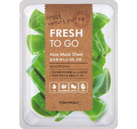 Tonymoly - Fresh To Go Aloe Mask Sheet-Photoroom