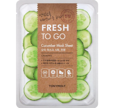 Tonymoly - Fresh To Go Cucumber Mask Sheet-Photoroom