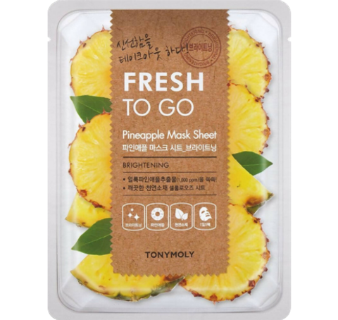 Tonymoly - Fresh To Go Pineapple Mask Sheet-Photoroom