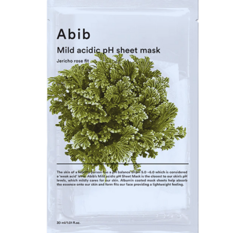 Abib - Mild Acidic PH Sheet Mask - Jericho Rose Fit