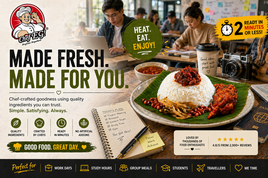  Ready-To-Eat Meals | Chef EG - Ready to eat meals