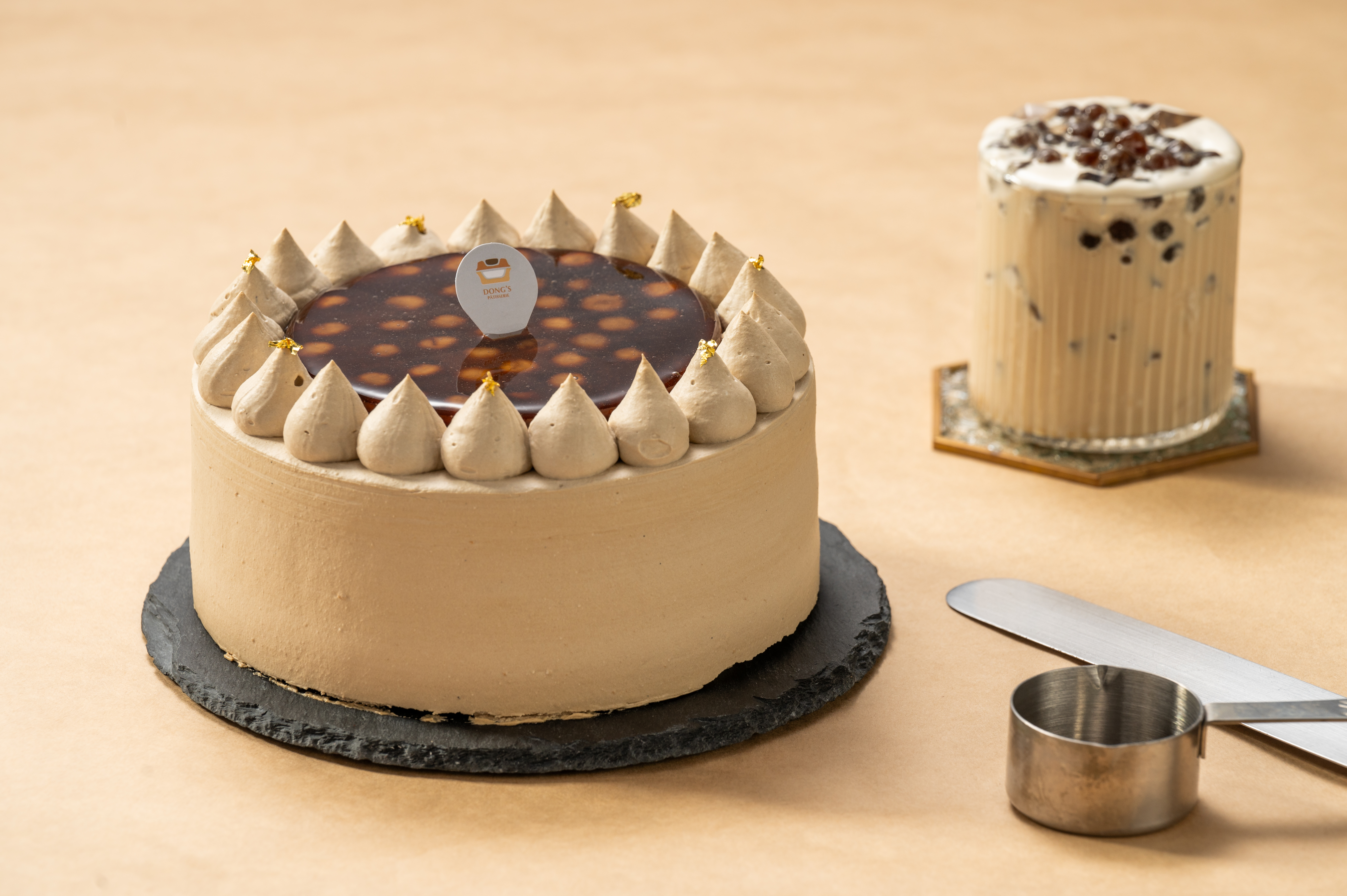 黑糖珍珠奶茶戚風蛋糕