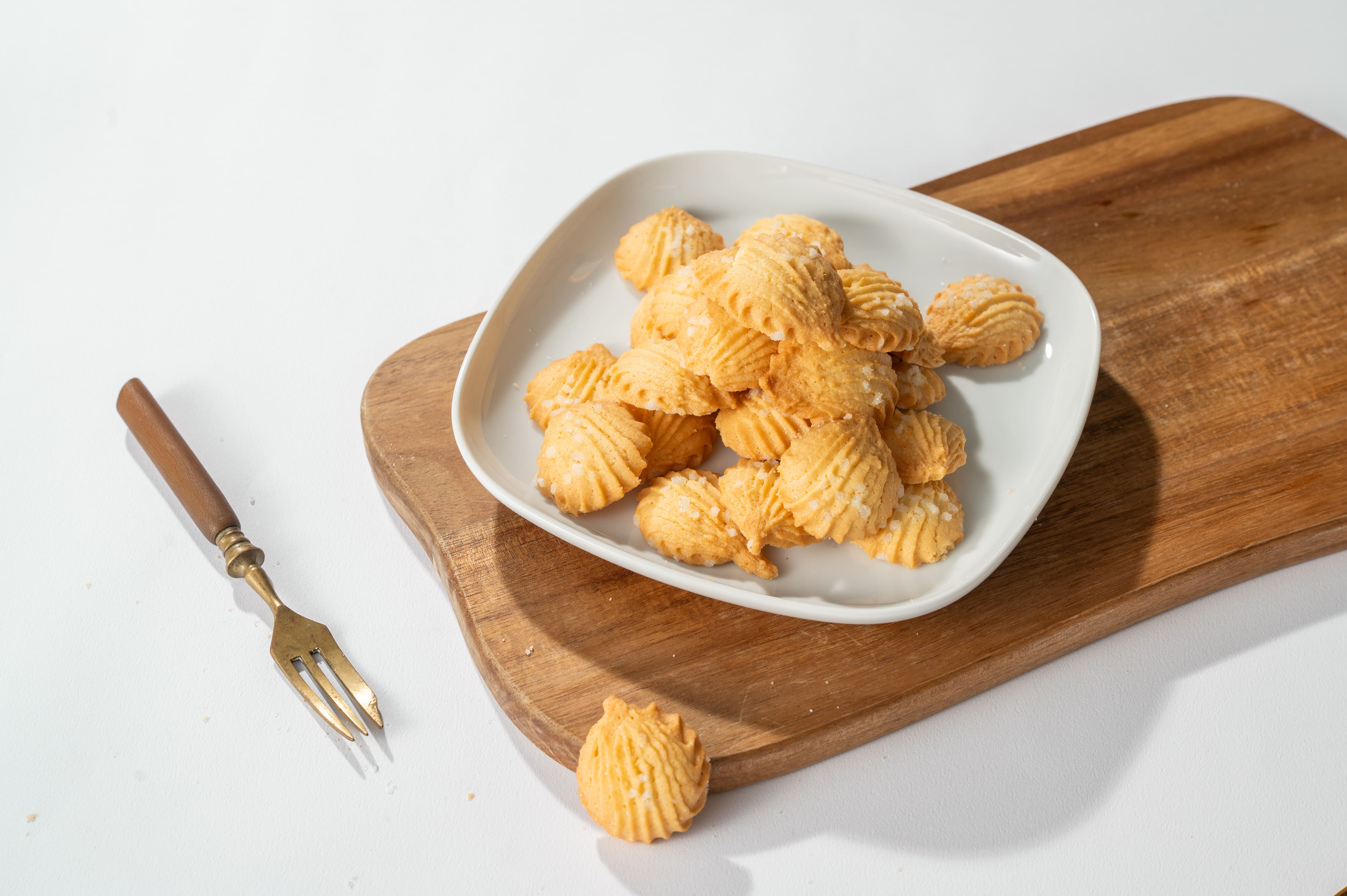 董室甜點烘焙坊-貝殼奶油杏仁酥