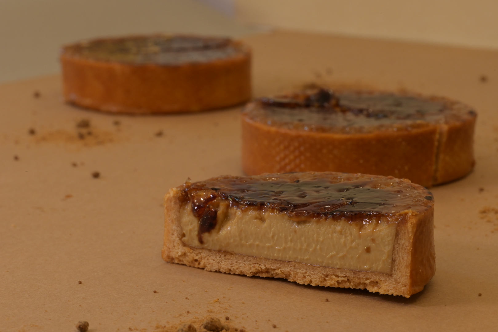 黑糖雪鹽布蕾塔