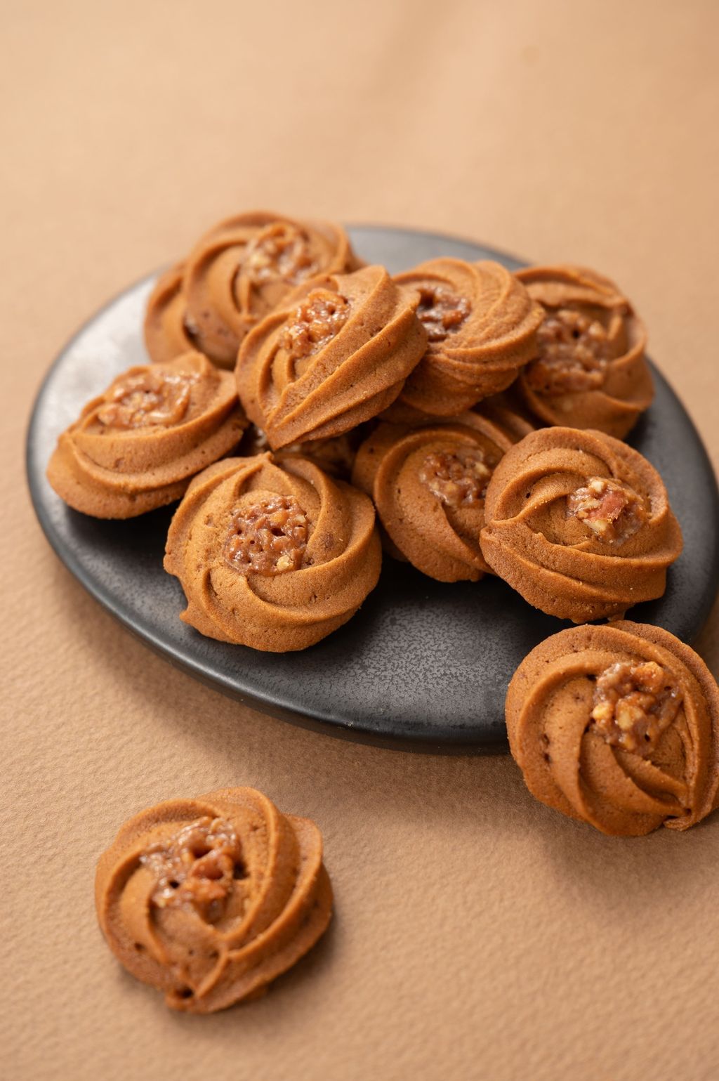 黑糖花生盾牌脆餅