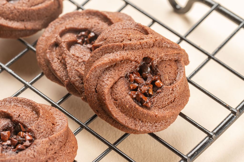 可可榛果盾牌脆餅 -彰化董室甜點招牌餅乾