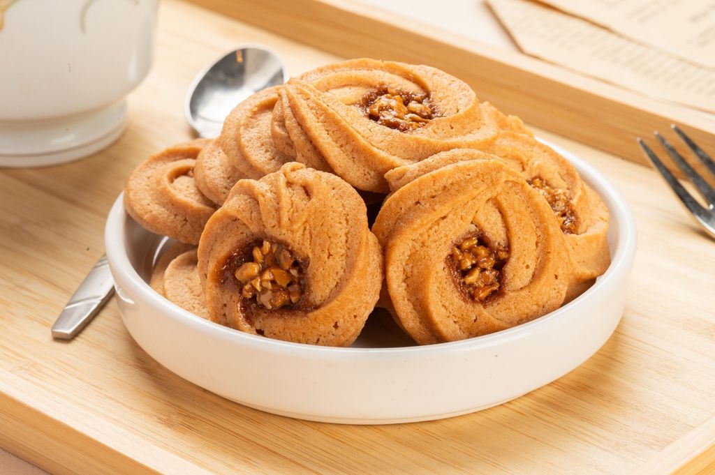 奶香杏仁盾牌脆餅 -彰化董室甜點招牌餅乾