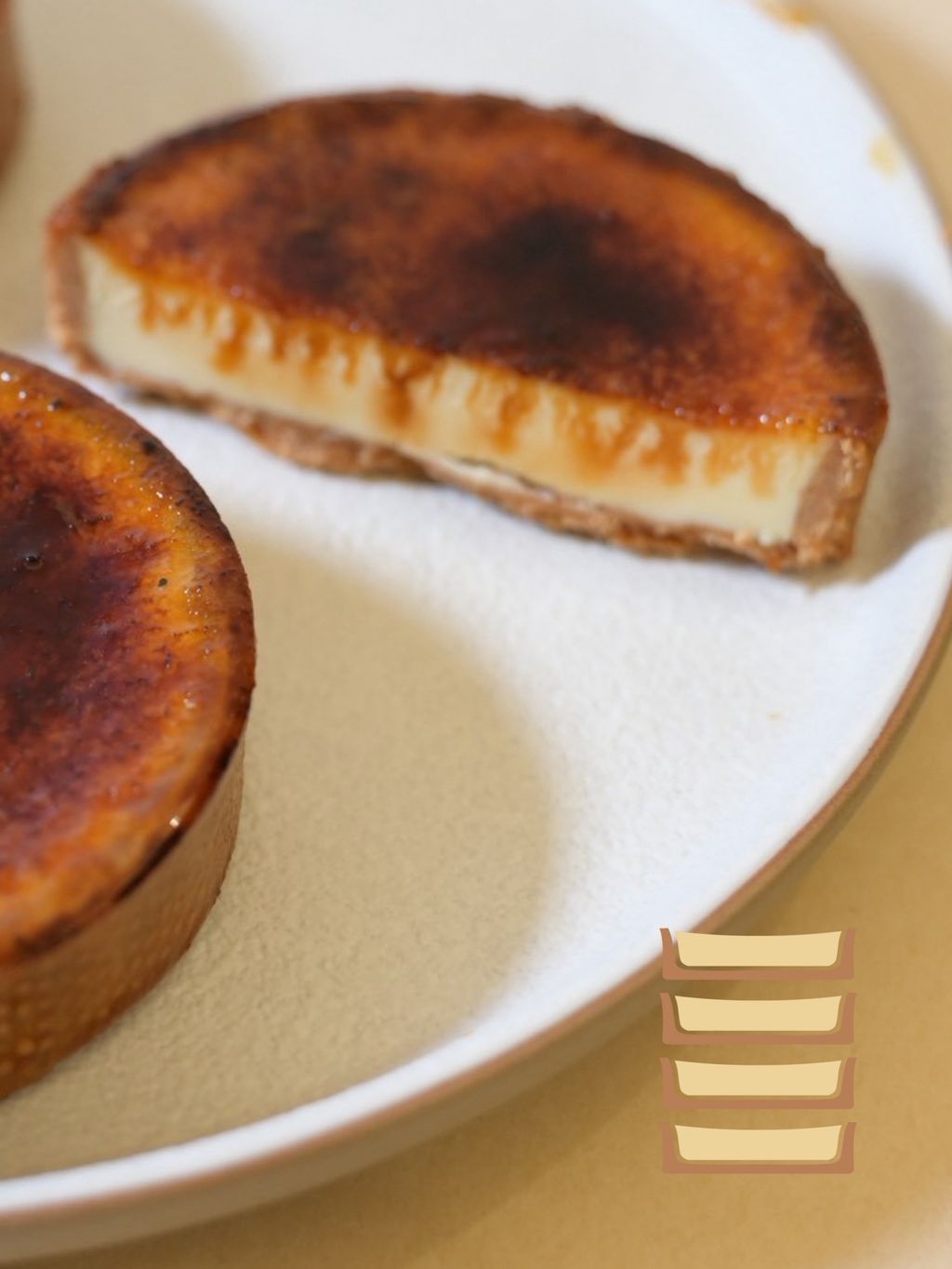董室甜點烘焙坊-焦糖烤布蕾塔