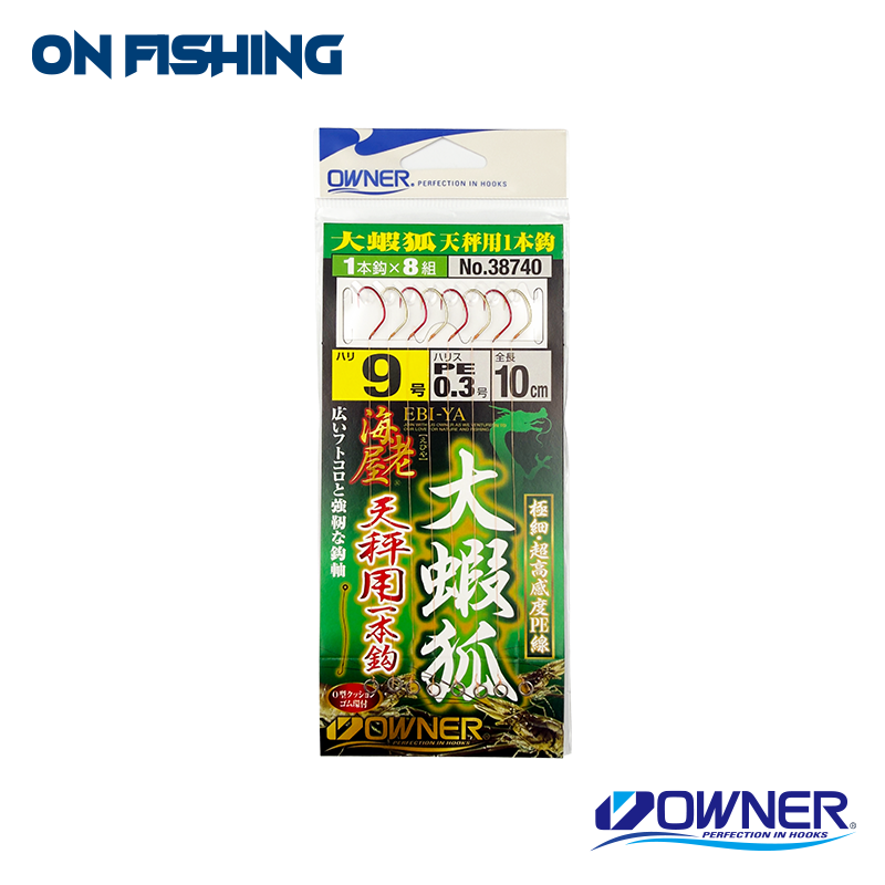 38740 大蝦狐天秤用一本鉤仕掛
