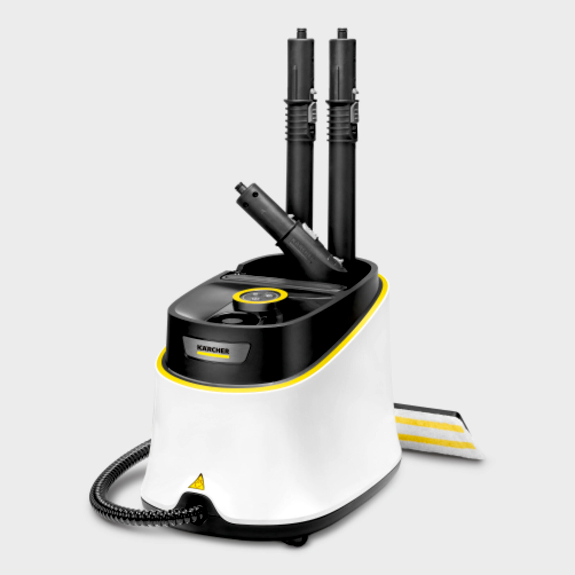 Steam cleaner SC 3 Deluxe Home: Convenient accessory storage and parking position