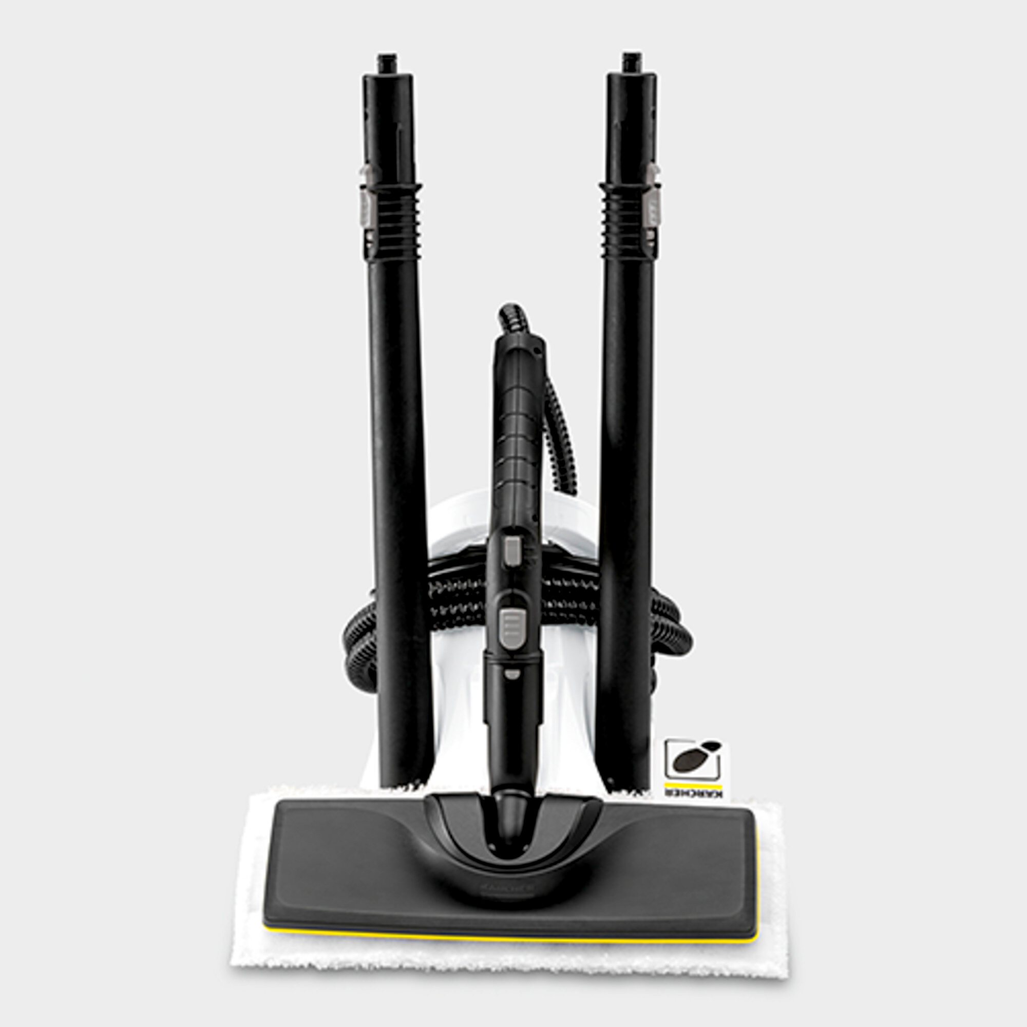 Steam cleaner SC 2 Deluxe: Orderly accessory storage and parking position