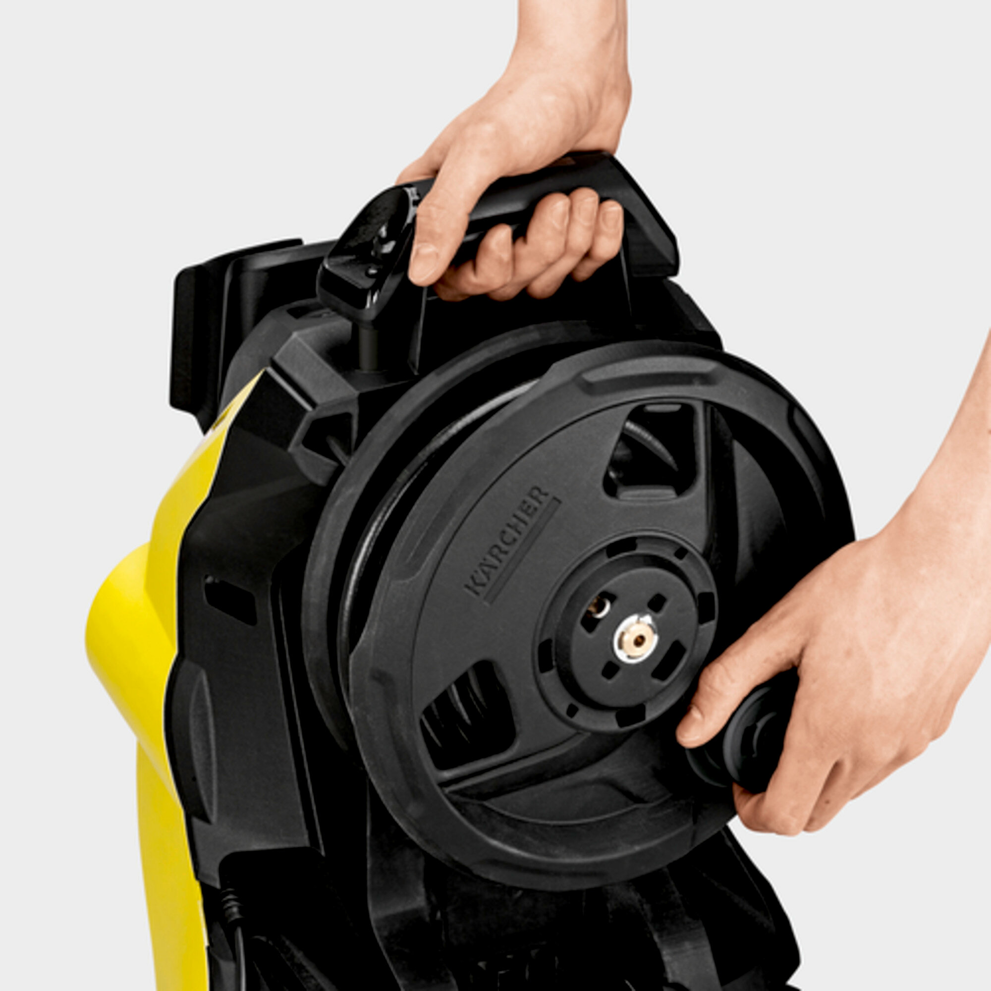 Pressure washer K 4 Premium Power Control: Hose reel for comfortable handling