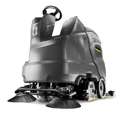 Ride-on scrubber dryers with incredible manoeuvrability. Ride-on scrubber dryers with incredible manoeuvrability.