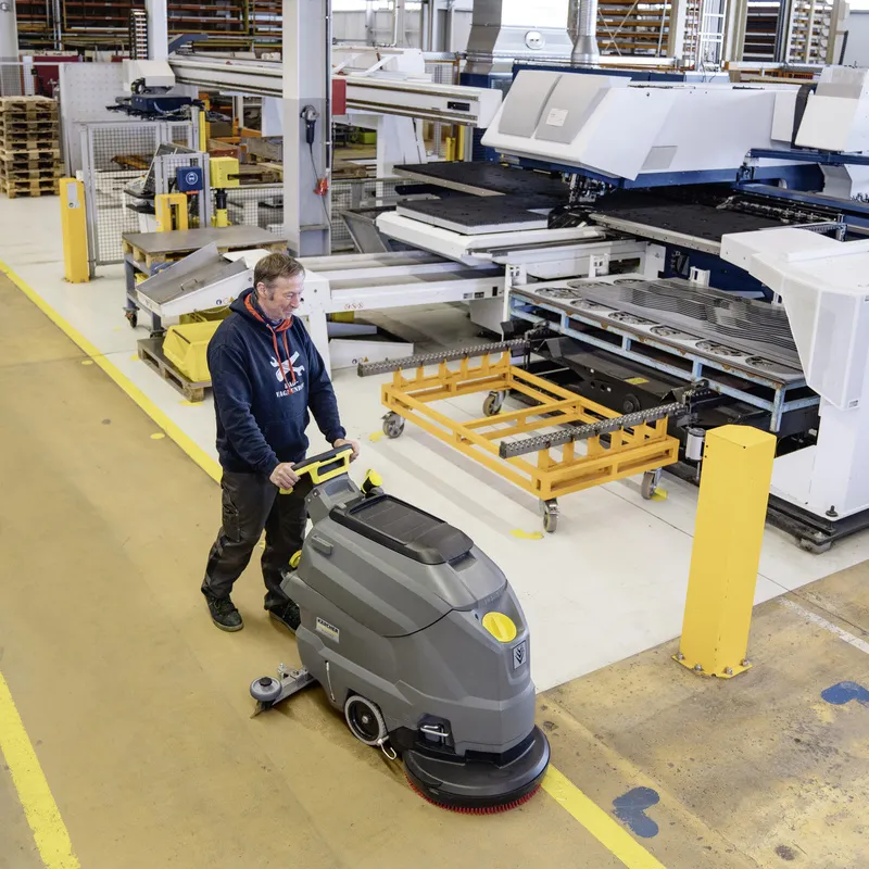 Walk-behind scrubber driers  Walk-behind scrubber driers