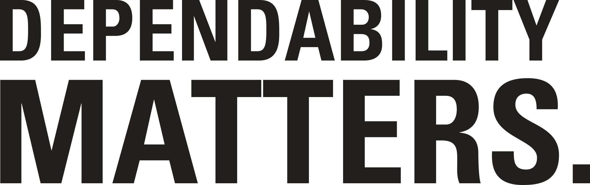 Stanley Dependability Matters logo