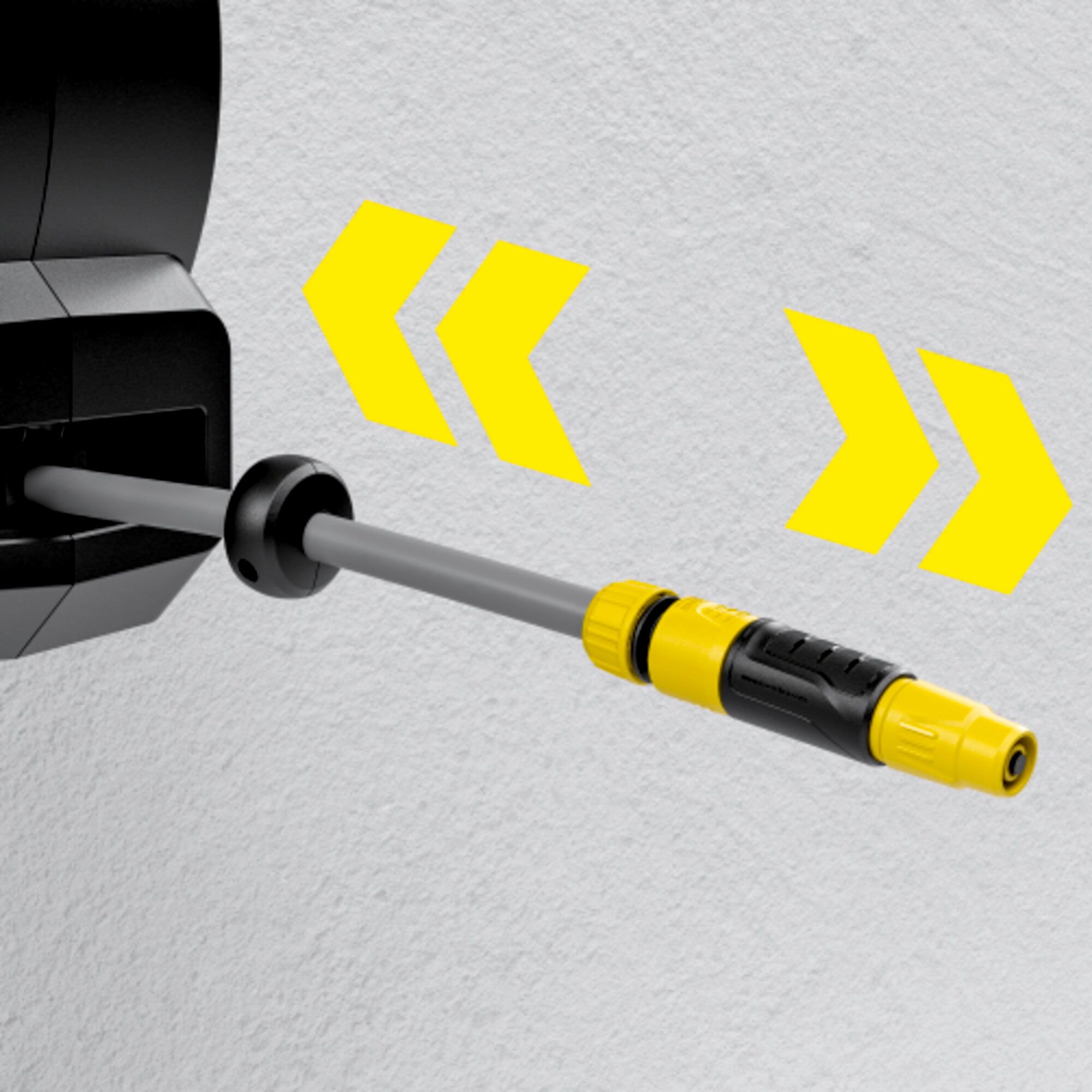 HBX 4.20 Automatic: Hose storage