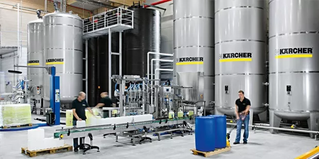 Cleaning agent production