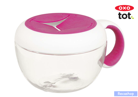 Oxo Tot Flippy Snack Cup with Travel Cover (Pink).fw.png