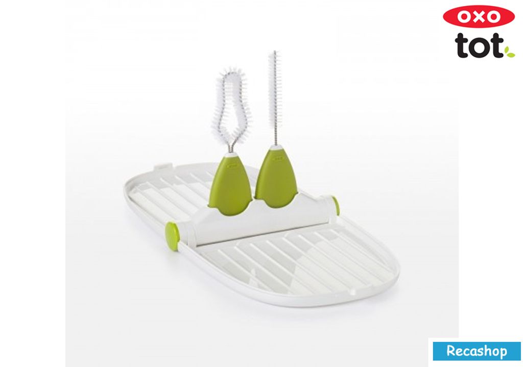 Oxo Tot Drying Rack with Detail Brushes recababy.my