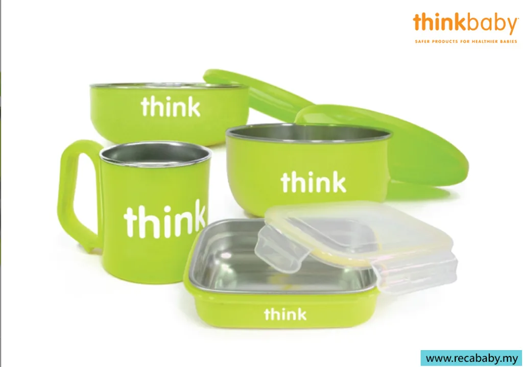 thinkbaby feeding set- green.jpg