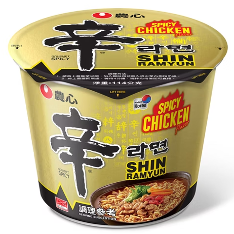 農心 辛拉麵(香辣雞肉味)大碗麵114g