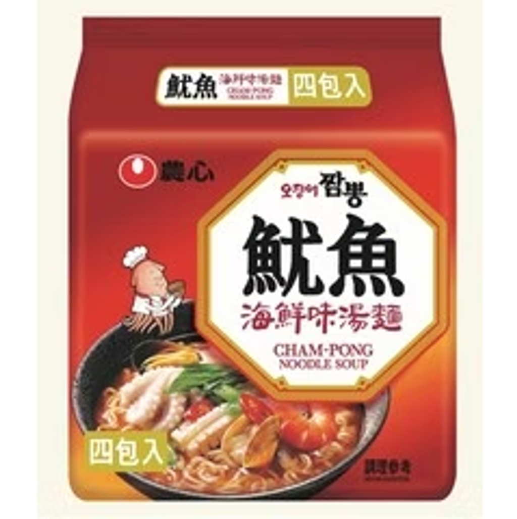 農心魷魚海鮮味湯麵