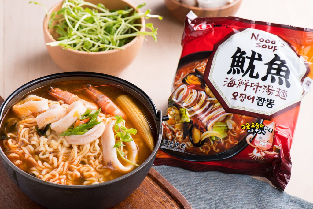 農心魷魚海鮮味湯麵3