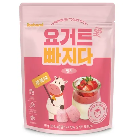 ibobomi 乳酸菌優格點心(草莓味)