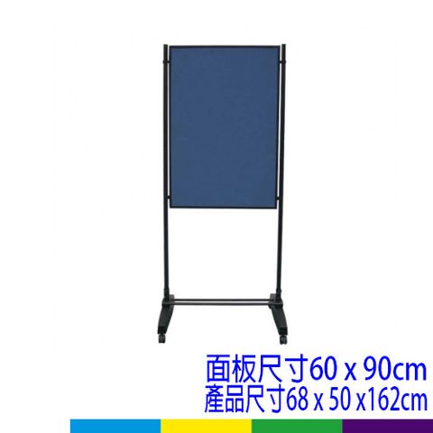 創獨立式雙面展示板-直(SW-609A)