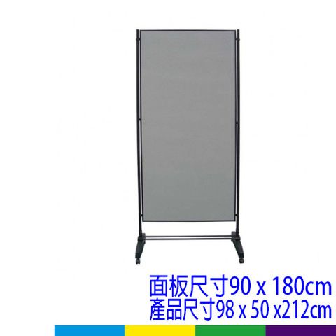 創獨立式雙面展示板-直(雙面家飾布)(SW-918A)