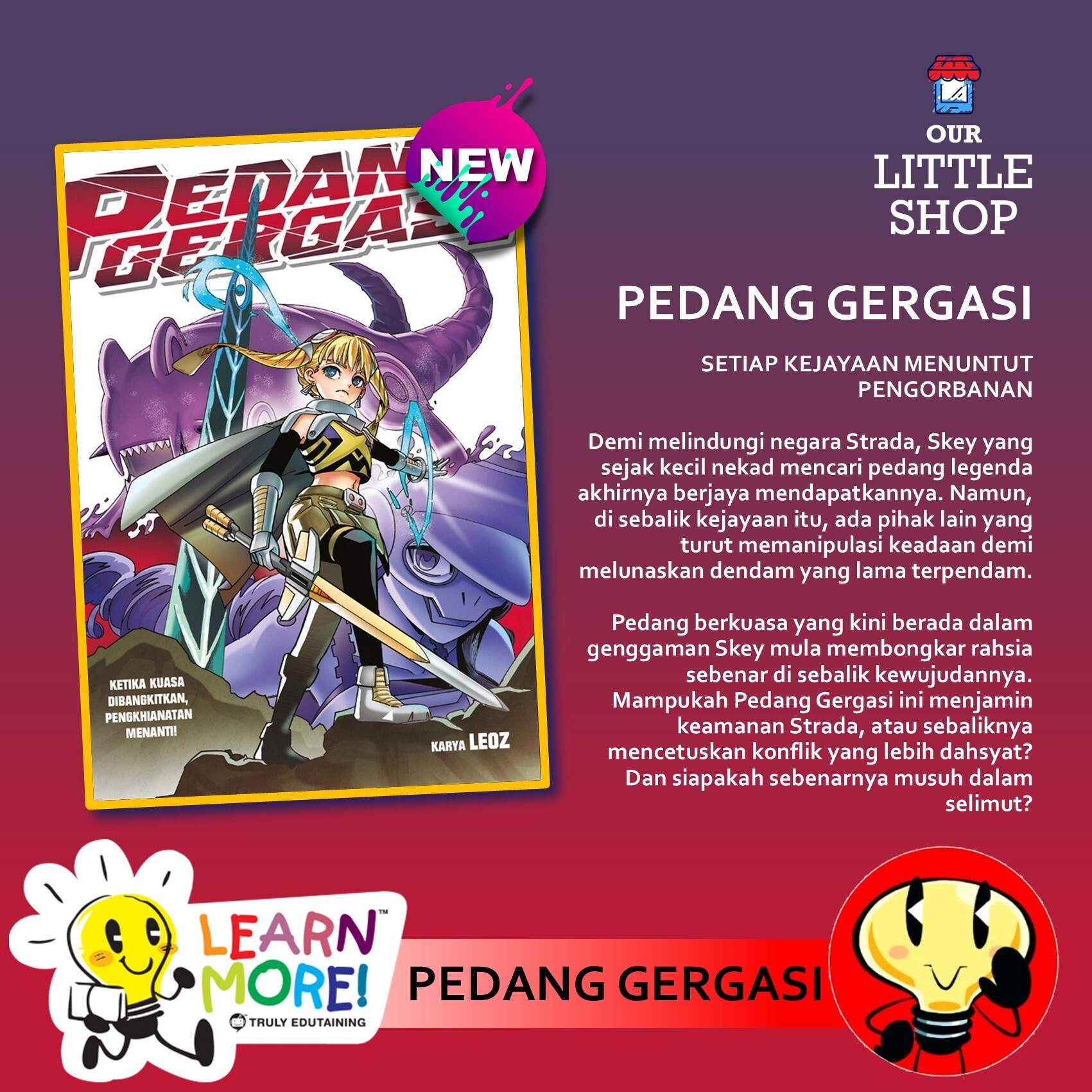 PEDANG GERGASI [GEMPAK STARZ KARYA LEOZ]