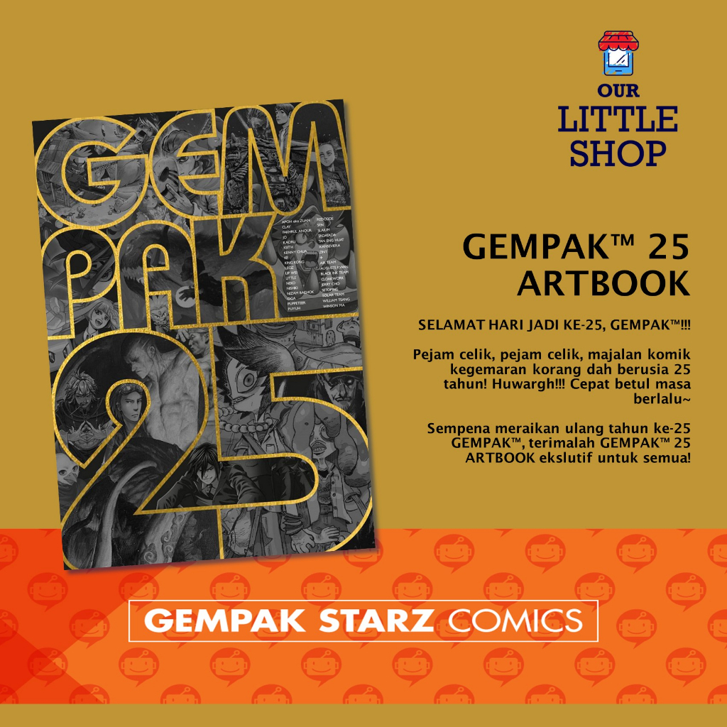 GEMPAK™ 25 ARTBOOK (By Various Artists) [GEMPAK STARZ]
