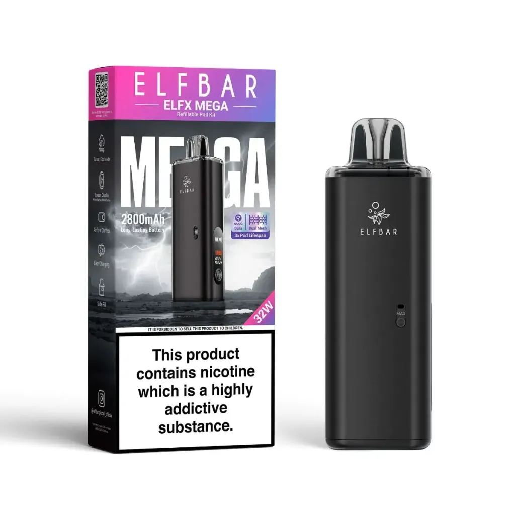 Elf Bar Elfx Mega - Black