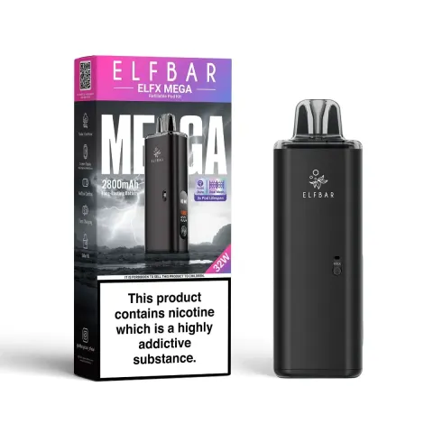 Elf Bar Elfx Mega - Black