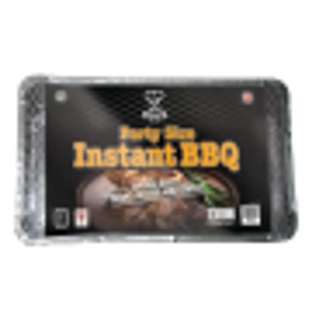 All in One Disposable Barbecues With Instant Light Lumpwood Charcoal - Picnic