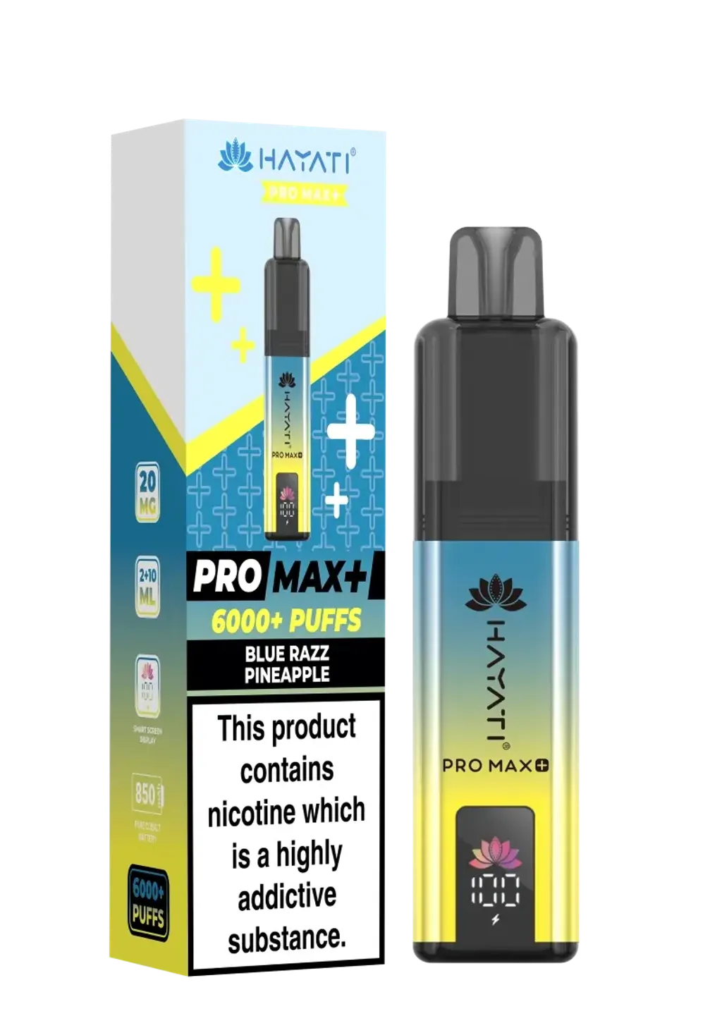 Blue Razz Pineapple_Hayati Pro Max+ 6000686cebbb60bcd