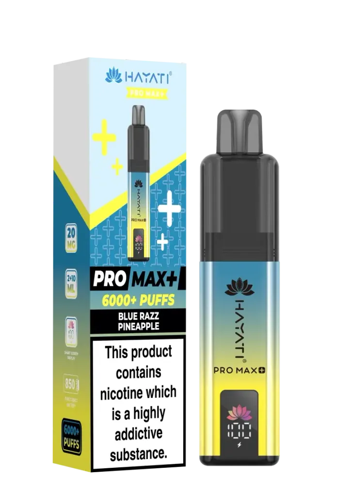 Blue Razz Pineapple_Hayati Pro Max+ 6000686cebbb60bcd