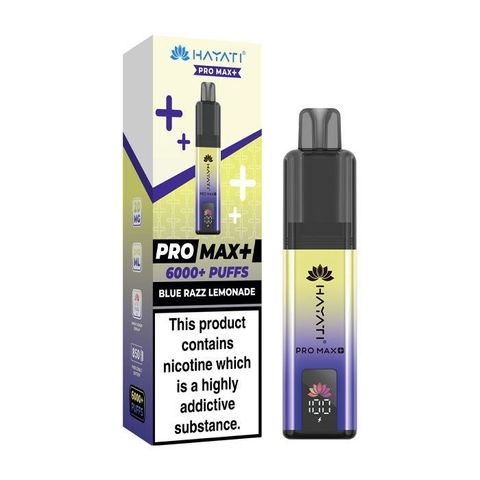 Hayati pro max blue razz lemonade