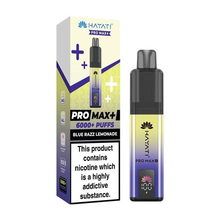 Hayati pro max blue razz lemonade