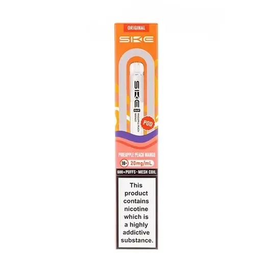 PineapplePeachMangoCrystalBar600PrefilledPodbySKE