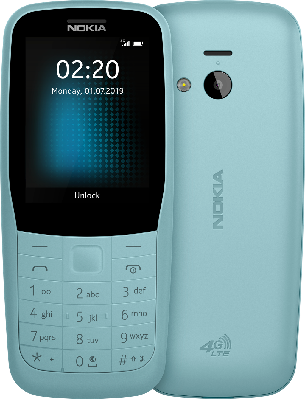 nokia-220_4G-blue-front_back-int