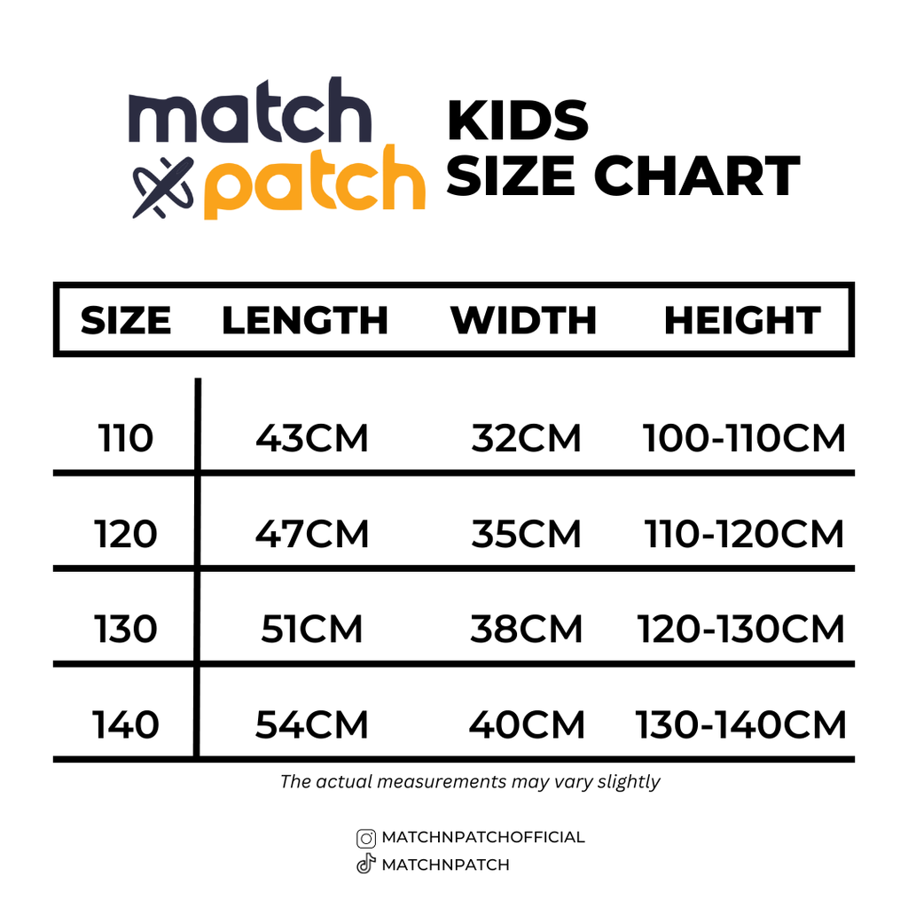 Match n Patch_Size Chart Kids