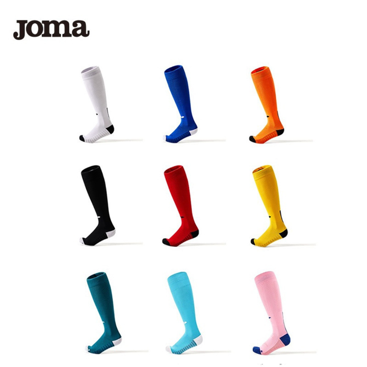 Joma 厚毛巾底足球壓縮襪尼龍醫用護理襪男士戶外足球襪