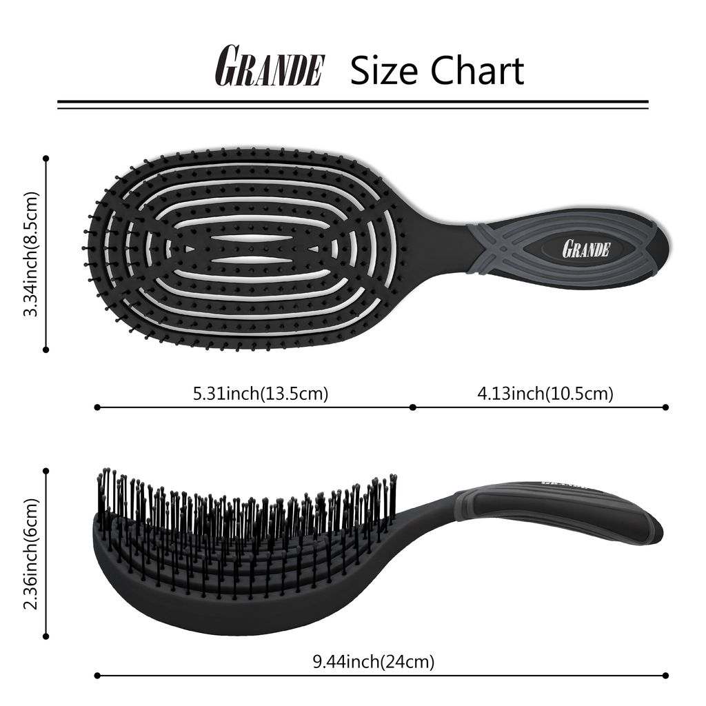 GDE-BK size chart