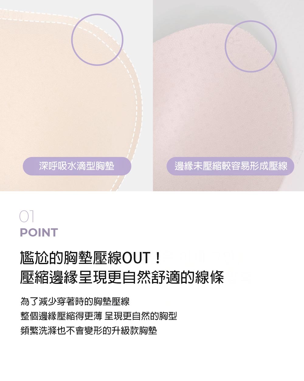 水滴胸墊p1