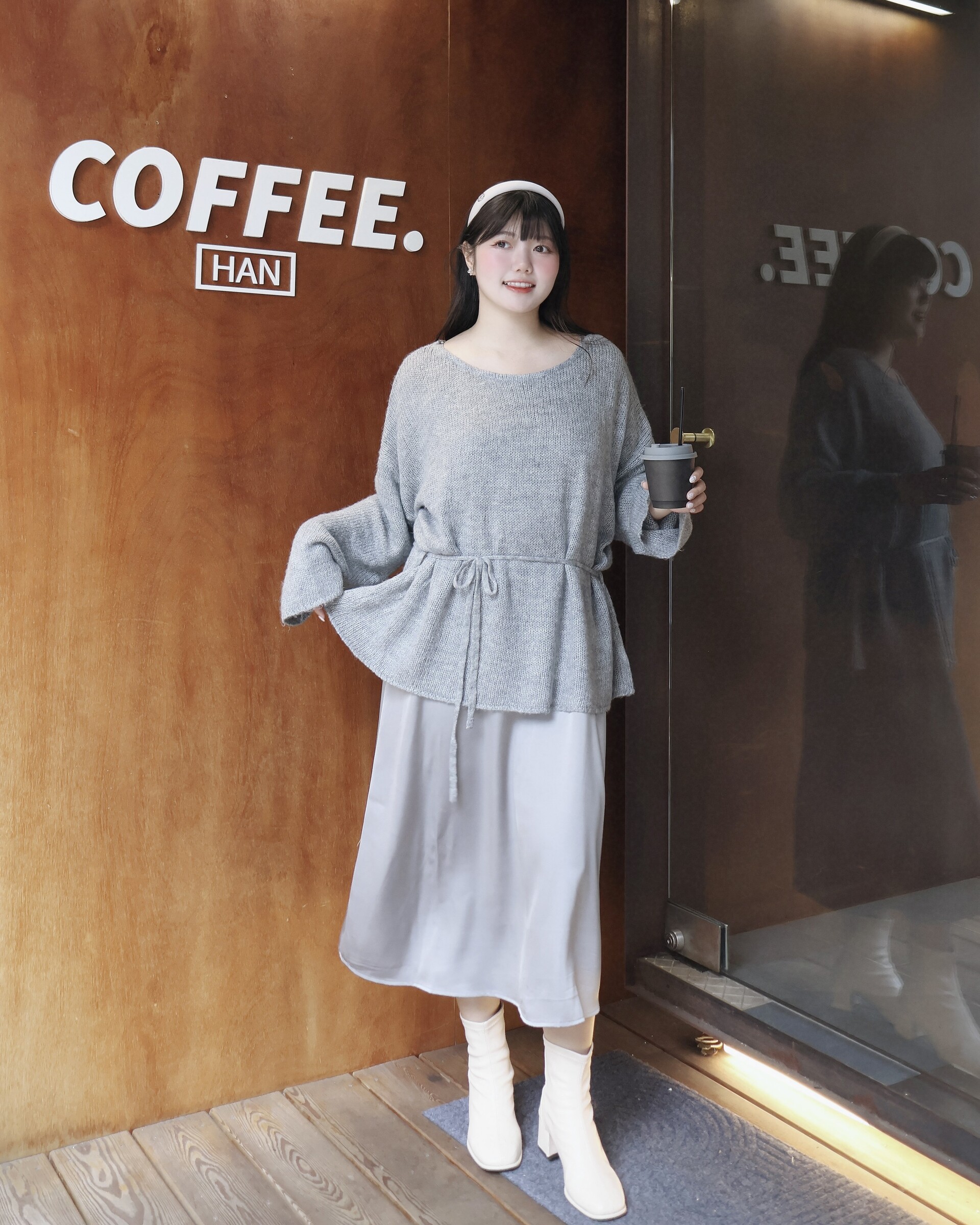 光澤套裝灰色 (3)