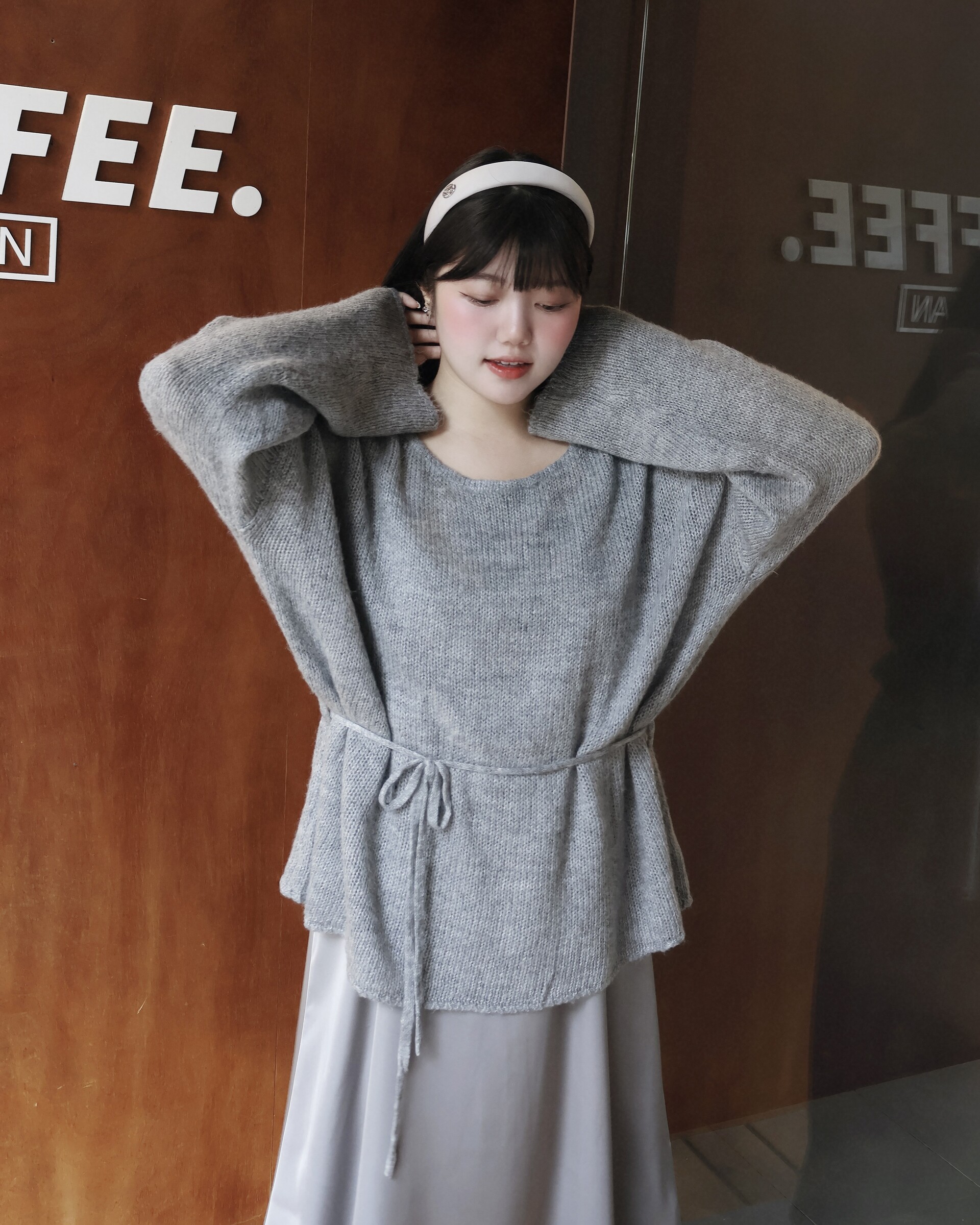 光澤套裝灰色 (1)